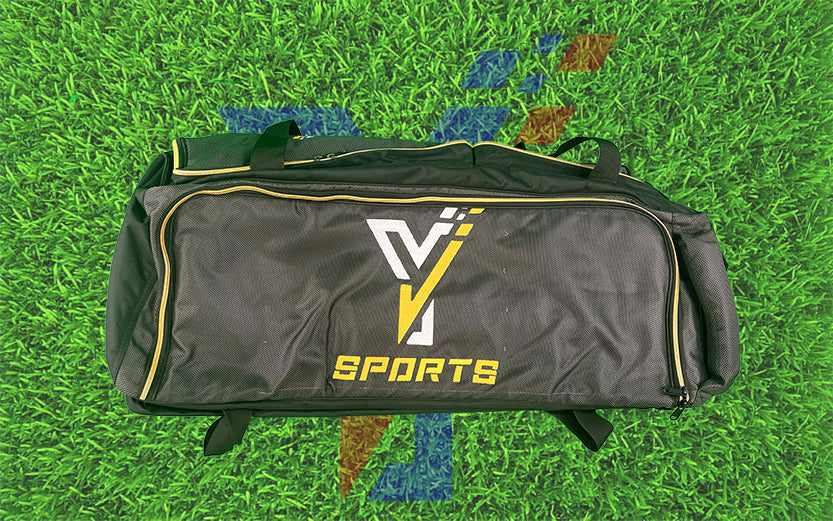 Cricket Kit Bag with Wheels Black Color