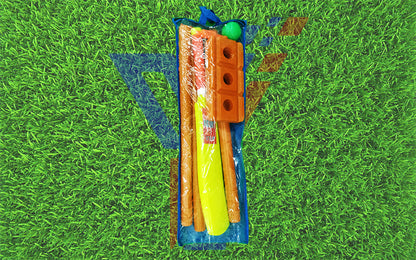 Medium Size Plastic Cricket Set